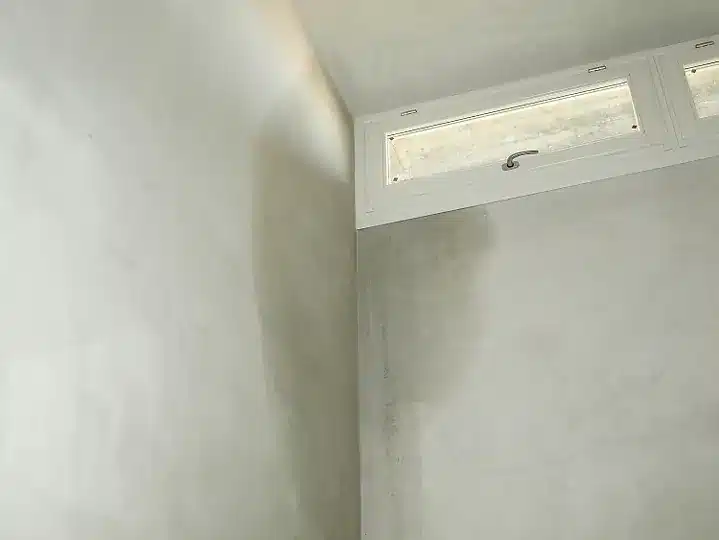 Waterschade Muur Herstellen Foto
