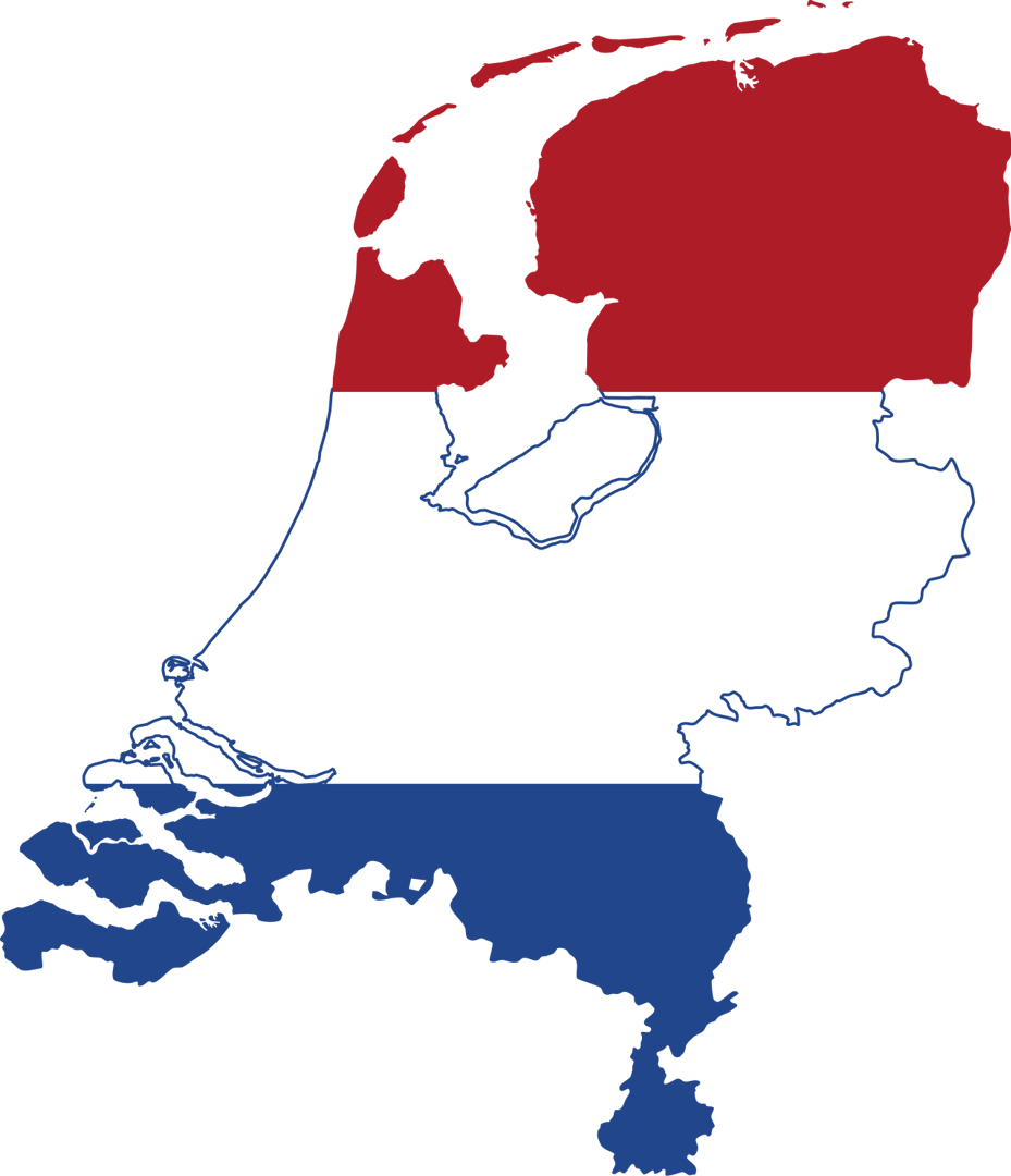 Flag Map Of The Netherlands.Svg