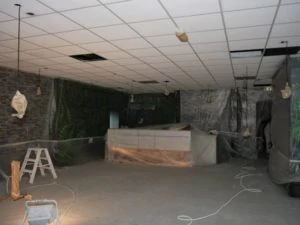 Latex Spuitwerk Systeemplafond Voor 300X225